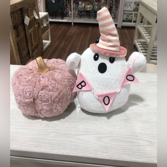 Halloween Pink Ghost Plush - Picture 1 of 2